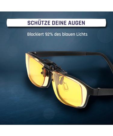 Climate OTG Clip-On Glasses 2024 - Blue Light Protection for PC Phone & TV - Anti-Tiredness UV Protection - Buy Online on GoSupps.com
