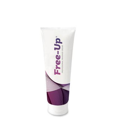 PrePak Products Freeup Unscented Massage Cream Squeeze Tube, 8 oz - Made in USA 8 Ounce (Pack of 1)