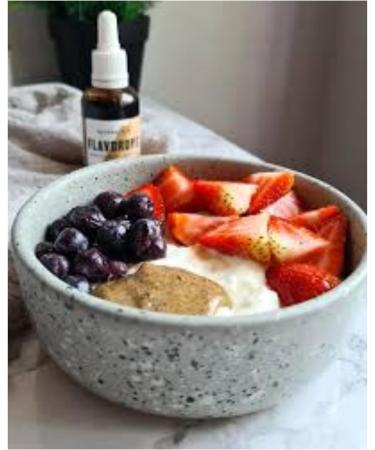 Flavour Drops Bundle with Protein Flavdrops and Spoon Set Includes Chocolate Strawberry White Chocolate Blueberry and Vanilla 50ml Each - Pack of 5 - Zero Calories - Buy Online on GoSupps.com