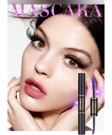 Long Lasting Smudge Proof Lash Sensational Mascara Waterproof Mascara Lengthening Mascara Long-Lasting No Flaking No Clumping (Purple 5PCS) Purple 5PCS - Buy Online on GoSupps.com
