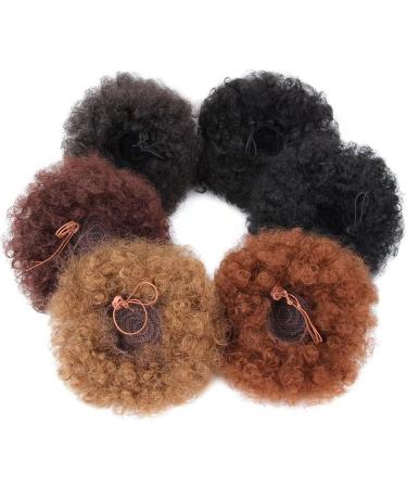 Hair Bun Hairpiece for Women Afro Puff Drawstring Ponytail for Women 8/10inch Synthetic Afro Kinky Curly Hair Bun Extension Hairpieces Clip in Drawstring Ponytail Hairpieces Hair Chignons(30 8inch) 8inch 30 - Buy Online on GoSupps.com
