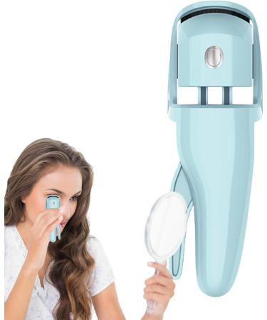 Eyelash Curler Heat | 230mah Battery Portable Small Eyelash Curler Portable Lash Curling Tool 230mah Battery Heating Eyelash Curling Tool for Long Lasting Effect Blue - Buy Online on GoSupps.com