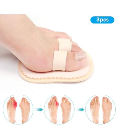 Xinmyd Toe Straightener - Bunion Corrector & Foot Care for Crooked Toes | Adjustable 3 Holes Left - Buy Online on GoSupps.com