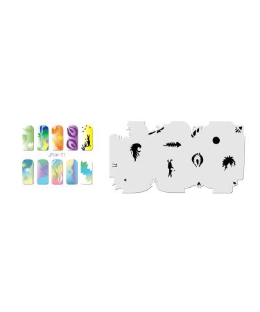 Fingernail stencil (airbrush nail art) Fengda JFH04-071