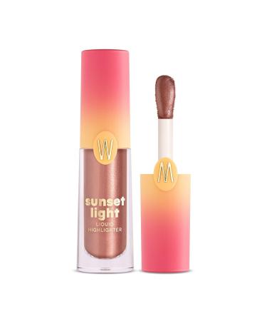 WYCON cosmetics SUNSET LIGHT LIQUID HIGHLIGHTER Super Glow Finishing Liquid Scout - 03 Copper