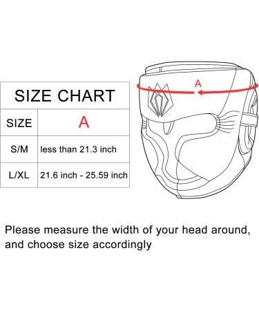 FitsT4 Boxing Headgear | Sparring Head Guard for Martial Arts Training | PU Leather | Large-X-Large - Buy Online on GoSupps.com
