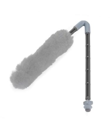CUTULAMO Paintball Squeegee, Absorbent Swab Wool Soft Rubber Tip Paintball Cleaning Accessories for Shooting Game for Clean Barrel(Grey)