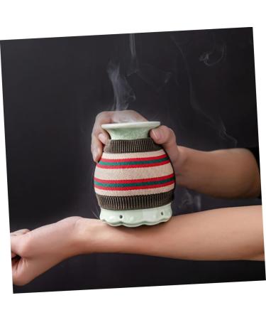 Gleavi 3 Sets Moxibustion Tools - Top Body MOXA Stick Holder & Gua Sha Cupping Device for Manual Back Massage & Facial Treatments - Buy Online on GoSupps.com