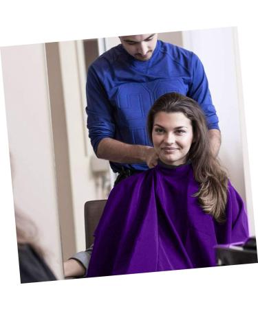 Beavorty Hairdressing Cloak Capes - Purple Salon Gown for Adults | Professional Hair Apron for Barbers & Hairdressers - Buy Online on GoSupps.com