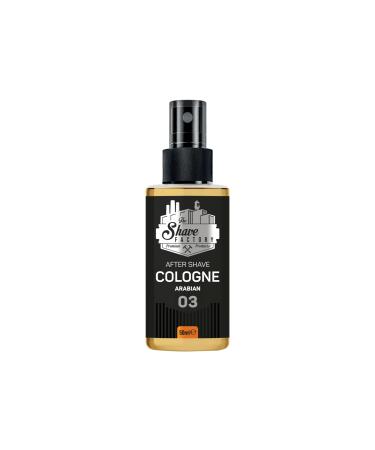 the shave factory After Shave Cologne Series (03 Arabian 50ml (1.69 fl. oz)) 03 Arabian 1.69 Fl Oz (Pack of 1)