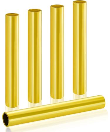 5 Piece Nydotd Aluminum Relay Batons - Ideal for Athletes and Track Field Races - Gold - Buy Online on GoSupps.com