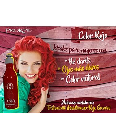 Prokpil Red Maintenance Nuance Mask for Ginger Hair - Natural Reddish Toning Treatment (10.1oz) - Pack of 1 - Buy Online on GoSupps.com