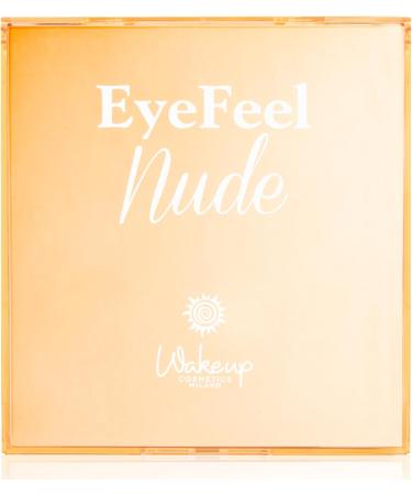  Wakeup Cosmetics Milano Wakeup Cosmetics Nude Glam Kit - Contains 1 Eye Feel Good 9-shade eyeshadow palette (1 Nude) + 1 Everyday Hero creamy lipstick iconic cashmere shade - Buy Online on GoSupps.com