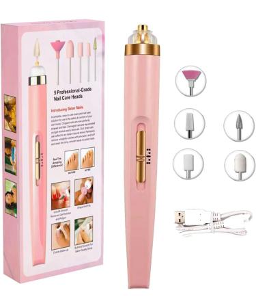 Electric Nail File Nail Files Professional Adjustable Speed Portable Electric Manicure Pedicure Kit 5 in 1 Nail Drill Electric File USB for Acrylic Nails Gel Nails (White) - Buy Online on GoSupps.com