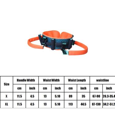 ZXJDP Gang Belt for Seniors - 8 Handle Transfer Gate Belt with Quick Lock Buckle Anti-Slip Walking Aid - XL Size - Buy Online on GoSupps.com
