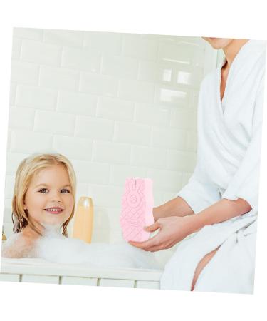 Beaupretty Bath Sponge Body Sponge Bath Supplies Scrubber Body Tools for Kids Body Shower Sponge Body Wash Sponge Natural Baby Tools Bath Ball Bulk Toddler PVC Pink - Buy Online on GoSupps.com