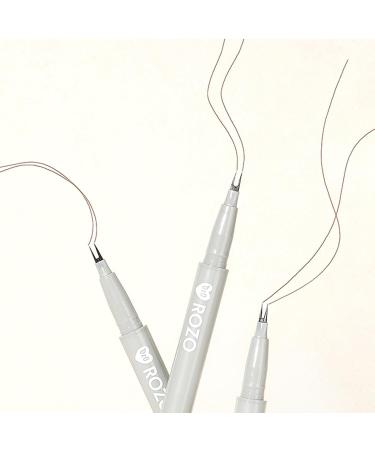 Double Tip Lower Lash Eyeliner Liquid Eye Liner Waterproof Eyeliner Liquid Liner With Ultra-Fine Tip For Natural Looking Eyelashes X601# Cool Gray - Buy Online on GoSupps.com