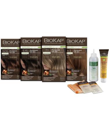  BIOKAP BioKap Natural Black 1.0 Rapid Permanent Hair Dye 140ml - Buy Online on GoSupps.com