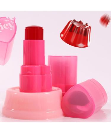 Blush Milk Jelly Blush Blush Milk Jelly Milk Cooling Water Jelly Tint Milk Blush Stick Moisturizer Milk Blush Long Lasting Glazed Lip Gloss Smooth Lip Lines Glossy Makeup(B 9g) - Buy Online on GoSupps.com