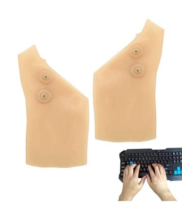 HEPVET 4 Gel Thumb Brace Soft Waterproof Gel Wrist Brace Straightening Hand Brace Sprained Carpal Tunnel Supportive Wrist Brace for Tendonitis Sprained Wrist Hep Fat