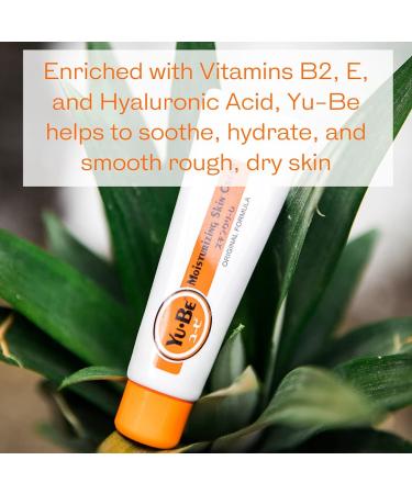 Yu-Be Moisturizing Skin Cream Duo - Japanese Itchy Skin Relief, Deep Hydrating Lotion for Face & Body, 1 fl. oz - Buy Online on GoSupps.com