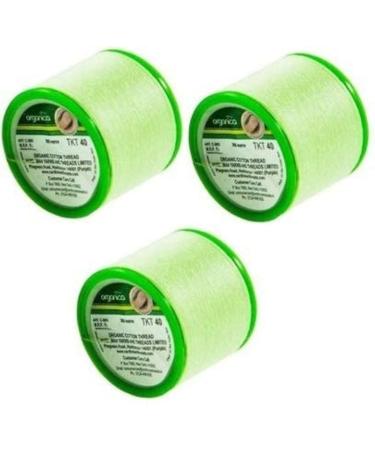 Organica 3 Spools Organic Cotton Facial Hair Removal Thread