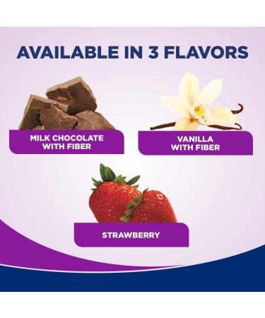 High Protein Vanilla Nutritional Shake with Fiber - 16g Protein, Meal Replacement & Immune System Support - 8 fl oz, 24 Count-Pack of 1 - Buy Online on GoSupps.com