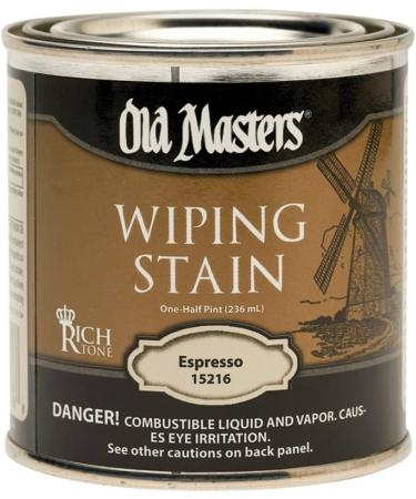 Buy Old Masters Semi-Transparent Espresso Oil-Based Wiping Stain - 0.5 pt | International Shipping Available - Buy Online on GoSupps.com