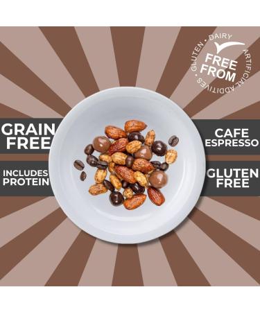 Mr Filbert's - Caf Espresso Chocolate & Nut Mix 8 x 75g - Buy Online on GoSupps.com