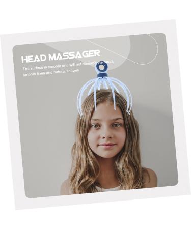 SESESFOUFU CAMM Head Massage Device - Stress Relief & Circulation Booster | Salon Quality Meridian Puller Tool - Blue 21x15x15cm - Buy Online on GoSupps.com