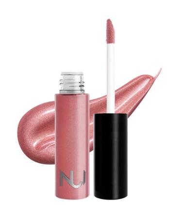 Nui cosmetics natural lip gloss 5 mereana - natural cosmetics vegan of course gluten -free make -up - warm nude -ros with glossy finish mereana - warm nude -ros