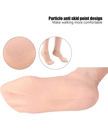 Essential Oil Gel Socks Moisturizing Heel Sleeves Prevent Crack Foot Care Socks for Beauty Salon Dry Cracked Heels Heel Pain(S) - Buy Online on GoSupps.com