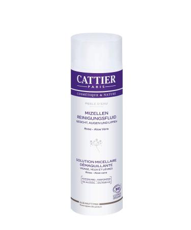 Cattier Micellar Cleansing Fluid for Face Alcohol-Free Natural Cosmetics 300 ml