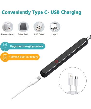 Wireless Otoscope Earwax Removal Tool | HD WiFi Ear Endoscope with LED Scope | Ear Camera Visual Light | Ear Wax Remover - Buy Online on GoSupps.com