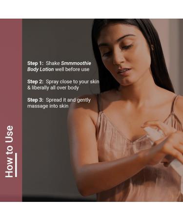 BEMT Smmmoothie Ultra-Light Body Lotion with Ceramides Lactic Acid Niacinamide & Hyaluronic Acid | Hydrating & Nourishing Formula for Softer-Looking Skin | Fast-Absorbing Non-Sticky Lotion 250 ml - Buy Online on GoSupps.com