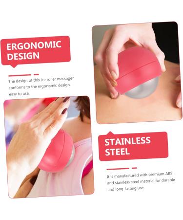 Fomiyes 4-Piece Stainless Steel Massage Ball Set - Promote Blood Circulation & Muscle Relief | Shoulder & Foot Massager - Buy Online on GoSupps.com