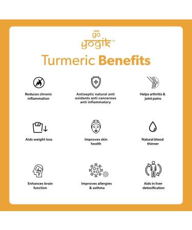 Organic Go-Yogik Lakadong Turmeric Powder | Lab Tested 8.5% Curcumin | 5.3oz - Buy Online on GoSupps.com