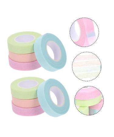 Bestoyard 16 Rolls Disposable Eyelash Tape - Non-Woven Fabric for Eyelash Grafting - Pink Eyelash Assistant Discs - Buy Online on GoSupps.com