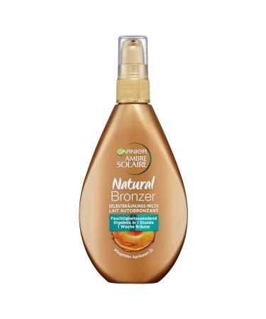Garnier Self -tanning milk bronz lotion for a natural and stain -free tan Ambre Solaire Natural Bronz Milk 1 x 150 ml - Buy Online on GoSupps.com