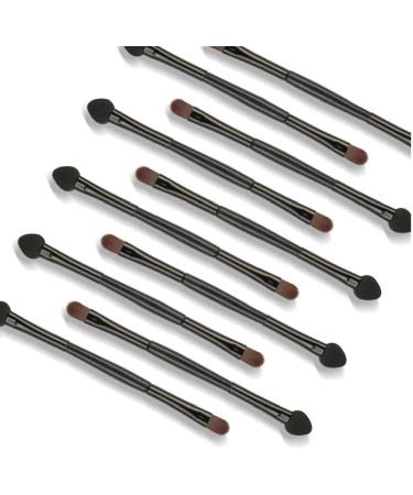 Tosssper 10-Piece Makeup Brush Set - Dual-Ended Eyeshadow Applicators & Beauty Tools for Perfect Eyelashes | International Shipping Available - Buy Online on GoSupps.com