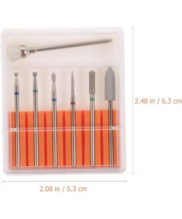 minkissy 1set Grinding Head Set Ceramic Drill Bit Pedicure Tools Sander Tool Manicure Pen Sander Portable Electric Nail Drill Nail Polishing Bits Manicure File Bit Nail Drill Bit To Rotate - Buy Online on GoSupps.com