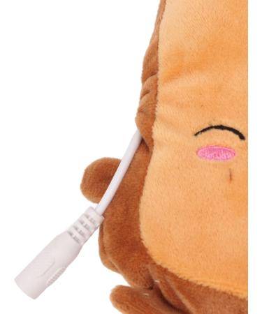 USB Heating Gloves - Cute Fingerless Plush Wrist Warmers for Winter | Portable Hand Heater for Laptop Use - Buy Online on GoSupps.com