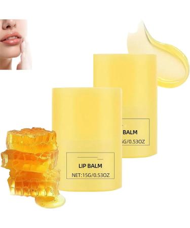 ONIICHI Honey Lip Balm, Moisturizing Honey Lip Balm, Deep Nourishing Lip Balm, 12 Hours Long Lasting Moisturizing Lip Mask, Prevents Chapped Lips