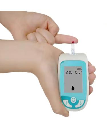 3-in-1 Blood Tester Kit: Fast Blood Sugar Cholesterol & Uric Acid Measurement | Home & Clinic Use - Buy Online on GoSupps.com