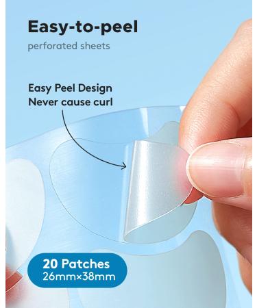 LitBear Extra Large Hydrocolloid Acne Patches with Tea Tree & Calendula Oil - 20 Count - Buy Online on GoSupps.com