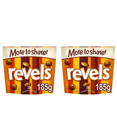 Experts Supplies Revels 2-Pack Milk Chocolate Treat Bags 185g Experts Supplies