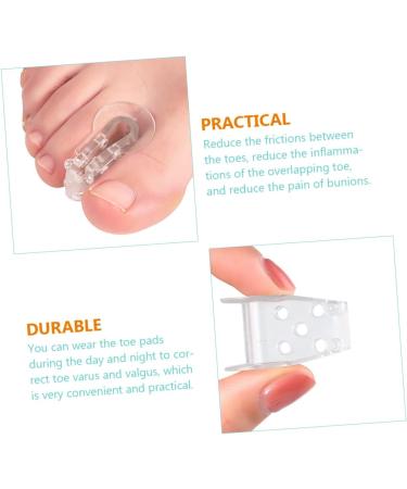 Hemoton 8pcs Silicone Toe Separator Set for Manicures - Nail Tools for Toe Protection and Alignment - Buy Online on GoSupps.com