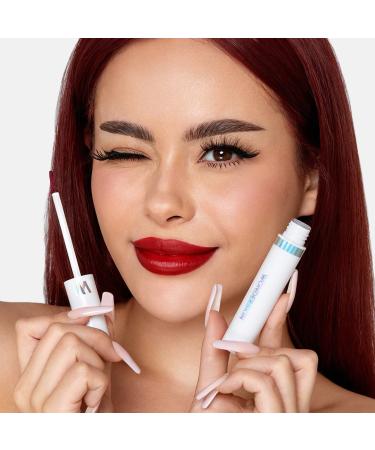 Wonderskin Wonder Blading Lip Stain Masque - Long-Lasting Waterproof Red Lip Tint - Transfer-Proof Lip Makeup (Hayley Masque) - Stain & Go - Buy Online on GoSupps.com