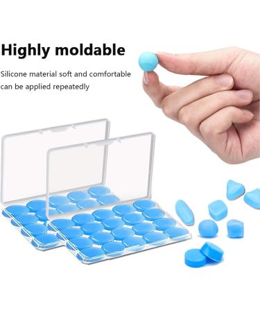Swimming Ear Plugs - Waterproof Ear Plugs | 12PCS Soft Earplugs for Sleep | Noise-Canceling Reusable Earplugs | Silicone Ear Plugs for Sleeping and Swimming | Comfortable Protection - Buy Online on GoSupps.com