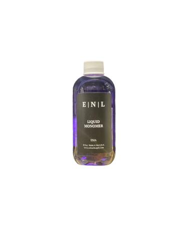 ENL Liquid Monomer (8oz), Purple Nail Liquid, EMA Nail Liquid, Acrylic Monomer 8 Ounce